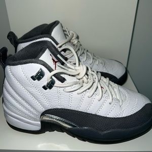 Dark Grey Jordan 12 5Y/6.5 Women
